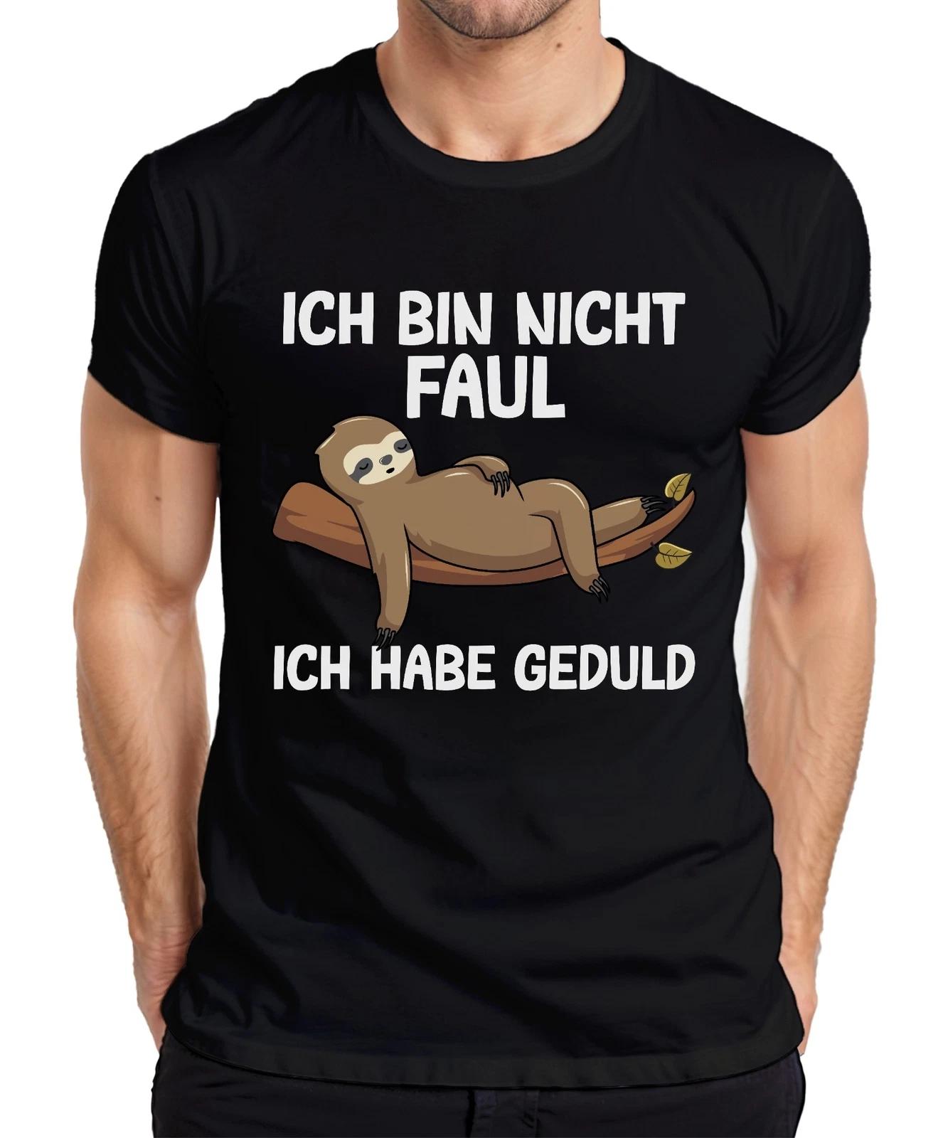 Not Lazy I Have Patience Sloth Gift Idea Funny Saying Mens T-Shirt- 2XL