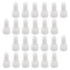 1000Pcs Closed End Crimp Connector Electrical Wire Caps Nylon Insulated Aluminum Wire Crimp Terminals for Appliance Lighting