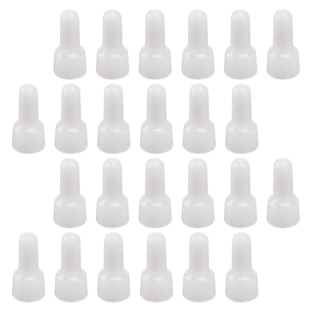 1000Pcs Closed End Crimp Connector Electrical Wire Caps Nylon Insulated Aluminum Wire Crimp Terminals for Appliance Lighting