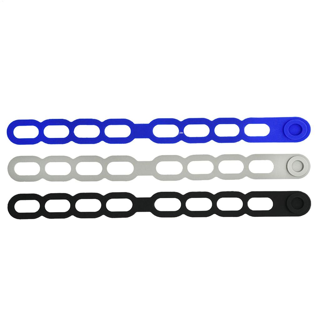 Pot Lid Fixing Strap Universal Silicone Lid Straps Reusable Splash-Proof Lid Latch Strap Heat-Resistant Elastic Band Tableware