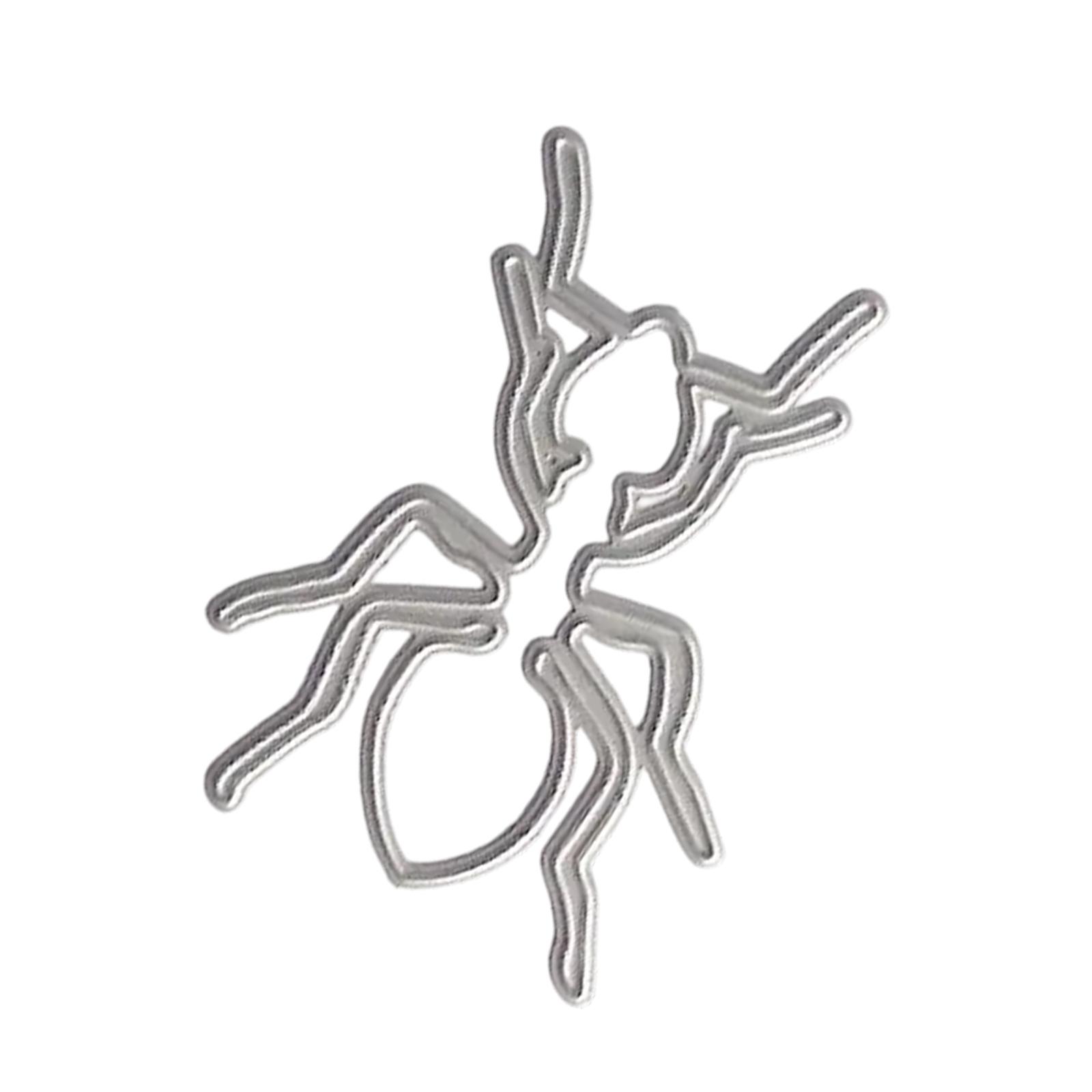 

Насекомое Муравьи Форма Вырубные Штампы Углеродистая Сталь Вырубные Трафареты Металлические Тиснения Для Скрапбукинга Изготовление Альбомов