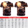 Vibrant Summer Tee Dragon Ball Z Goku Super Saiyan 3d Print Casual T-shirt Men Women Top