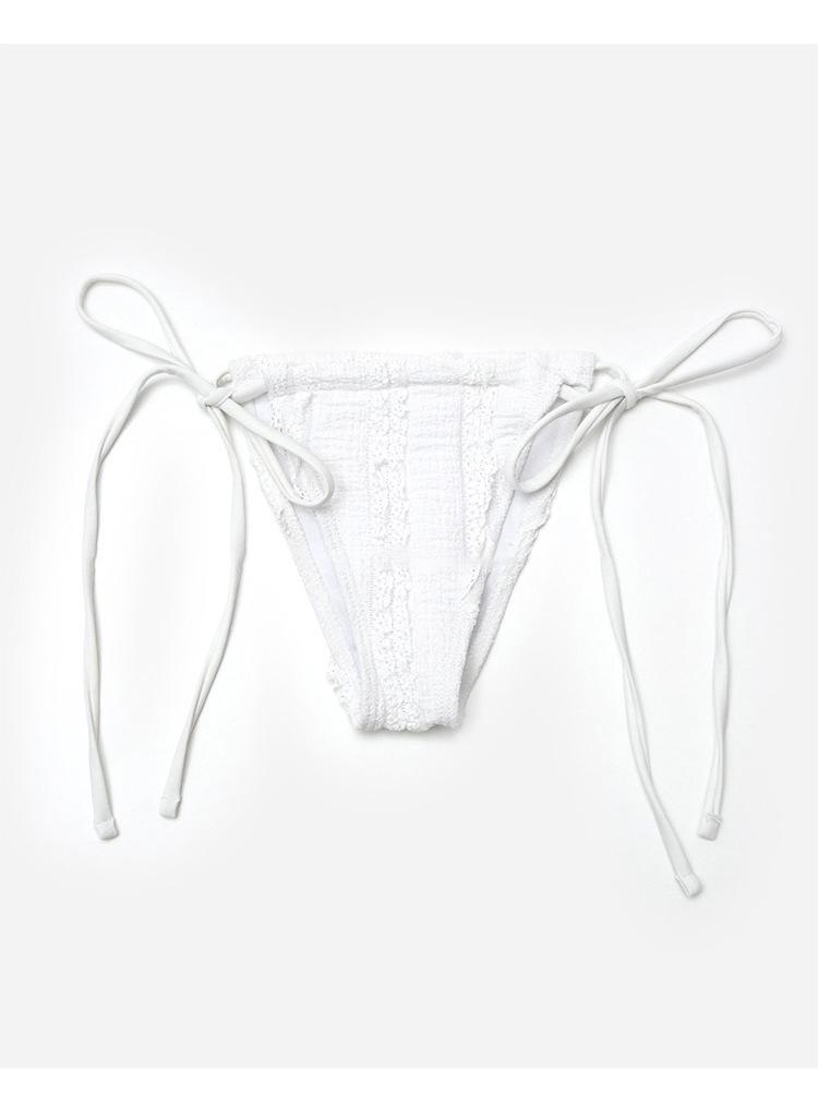 Korean Style High-End Three-Piece Bikini Set - Exquisite Pure Desire Swimwear for Women