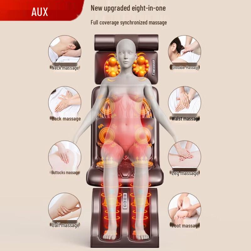 AUX 3D Full Body Kneading Massage Cushion