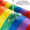 Colorful Design Running Mat Long Striped Outdoor Challenge Mat Teamwork Game Mat  Holiday Parties
