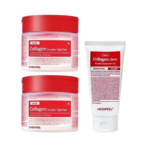 

Medipeel Red Lacto Collagen Ampoule Pads (70 sheets x2) + Collagen Clear 2.0 (120ml)_21984165_671481