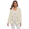 Women Faux Fur Coat Warm Autumn Winter Teddy Female Casual Coat Oversized Soft Fluffy Fleece Jackets Overcoat