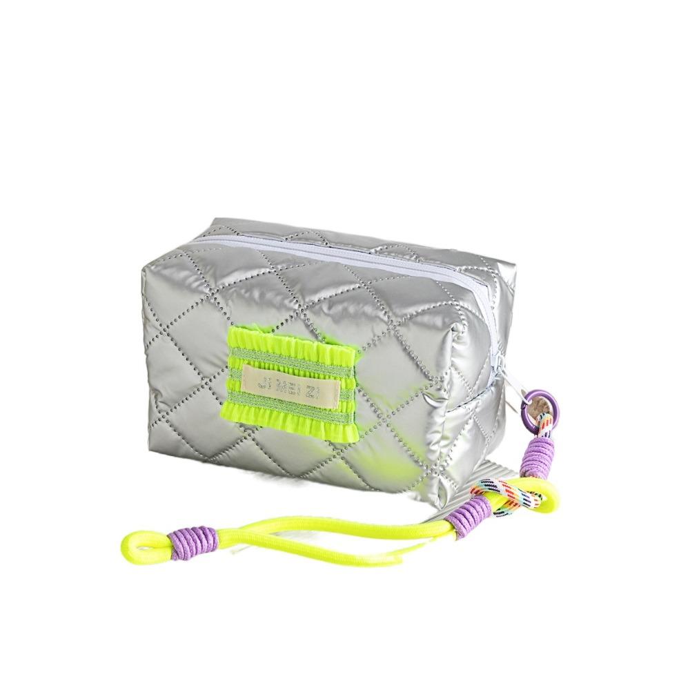 

Large Capacity Travel Toiletry Bag Carry-on Cosmetic Bag PU Makeup Bag Toiletries Organizer зелёный