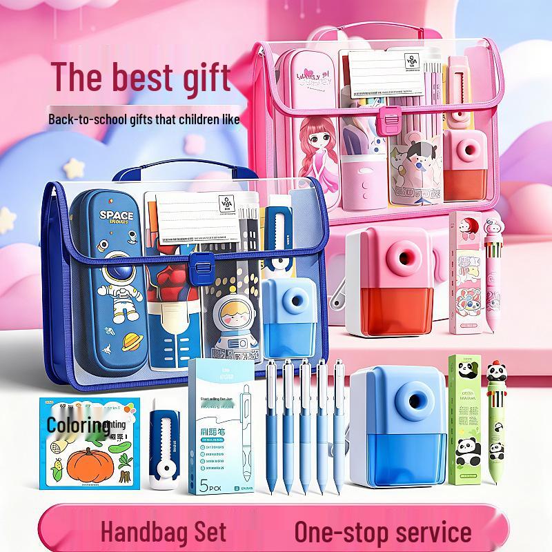 Premium Student Gift Set: Handheld Stationery Pack for Birthdays & Parties