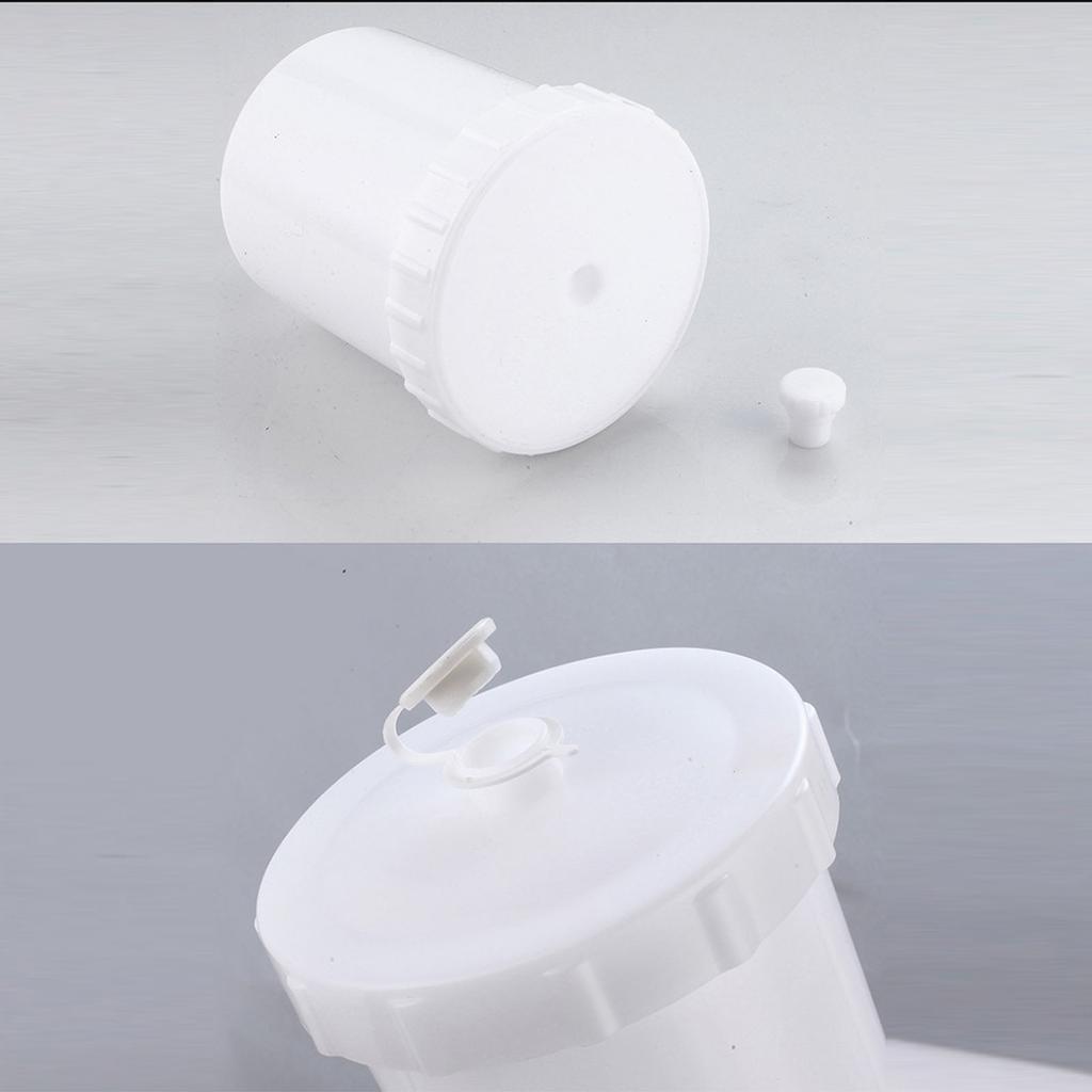 Paint Spray Guns Can Leak Proof Gravity Feed Plastic Paint Cup Sprayer Painting Airbrush Tool For Car Painting Tool