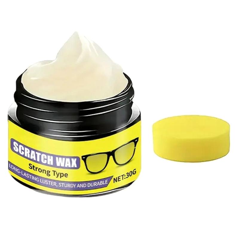 

Lens Scratch Remover Glasses Lens Cleaner with Cleaning Sponge for Students Workers and Eyeglasses Store 1