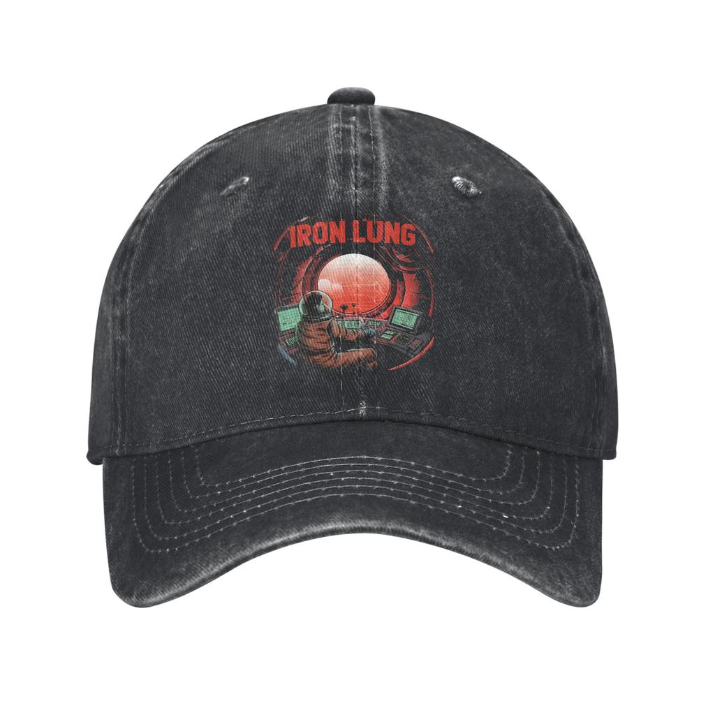 Bold Iron Lung Movie Baseball Cap Fashion Distressed Cotton  Snapback Hat for Men Women Running Golf Unstructured Soft Caps Hat