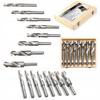 Cobalt Drills 14-25.5mm 8 Pieces Kraft Dele Kd10243
