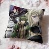 Anime G-Genso S-Suikoden Cushion Cover Premium Comfort Reversible Pillow Cove -Two in One Design for Any Room & Car Interior
