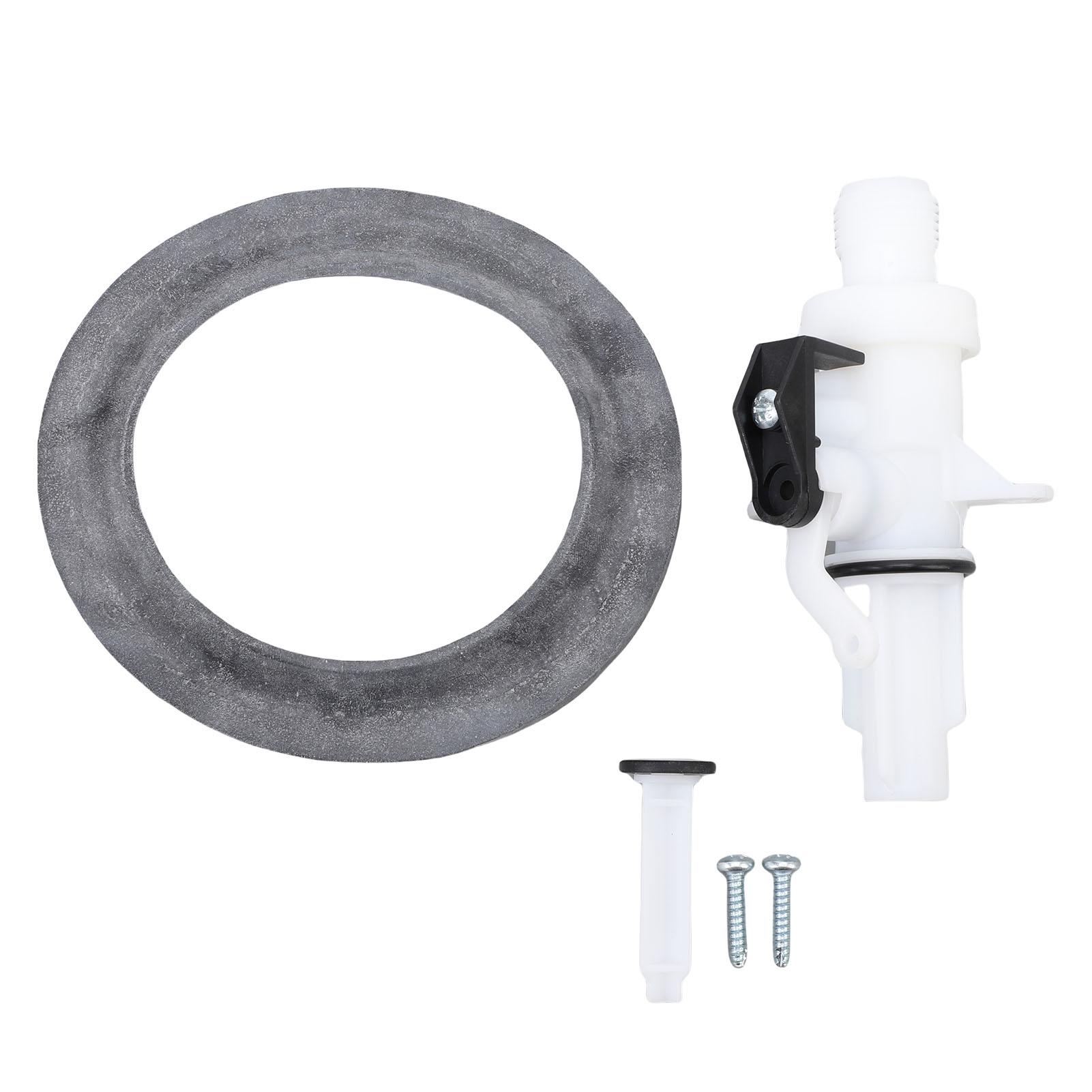 Igeteck Unisex Rv Toilet Water Valve Kit 13168 Leakproof High Performance Replacement For Thetford Aqua Magic Iv
