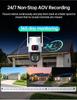 AOV Solar-Powered 4G HD Outdoor Wireless Security Camera with Smart Night Vision