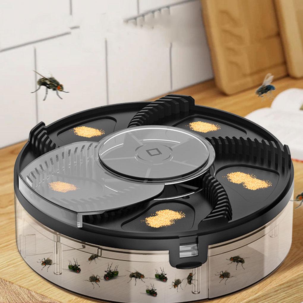 Rechargeable Fly Trap Easy To Effective Solution For Flying Pests Rechargeable Flycatcher Convenient