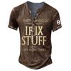 Men's Short Sleeve Graphic And Embroidered Fashion T-Shirt Spring And Summer Short Sleeve Printed