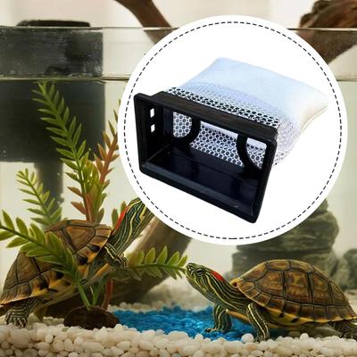 Schildkröten-Aquarium-Tasche Filterzubehör Einfach zu installieren Premium-Ersatz-Aquarium-Seite