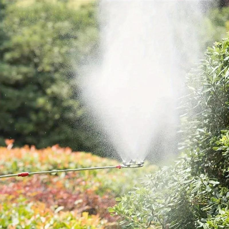 3/4/5 Heads High Pressure Agriculture Garden Electric Sprayer Nozzle Sprinkler Superfine Atomization Misting Spray Dispenser