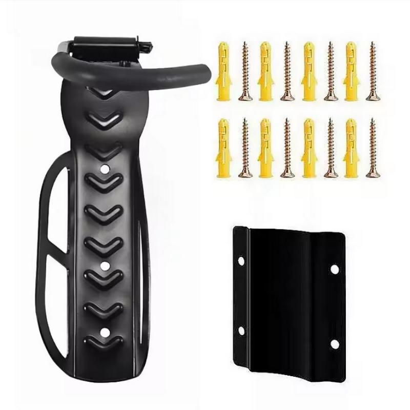 

1PC Bicycle Parking Racks Wall Fixed Hook Rack Mountain Folding Hook Display Road Parking Rack Accessories Bicycle Accessories чорний