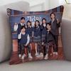 TV Drama All Of Us Are Dead Cartoon Series Square Pillowcase Soft Waist Sofa Cushion Cover Bedroom Room Pillowcase