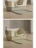 Giant Semi-Enclosed Anti-Splash Deodorizing Cat Litter Box with Mat