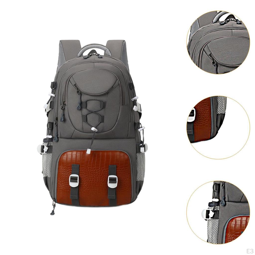 Hiking Backpack Camping Adjustable Strap Versatile Travel Daypack Outdoor Bag for