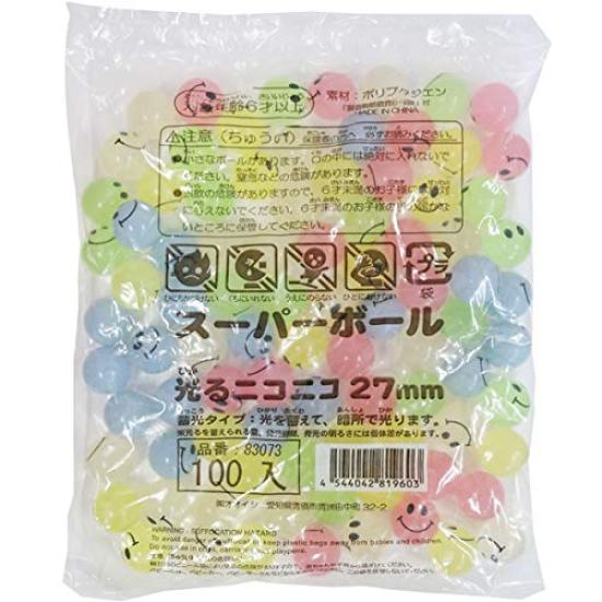 

Oishi Super Ball Светящийся Смайлик 27мм Набор из 100 шт. ООО. (Светящийся тип)