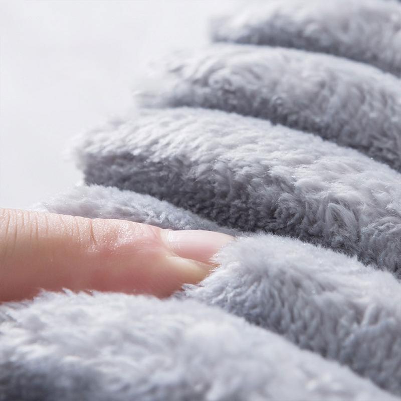 Winter Warm Toilet Seat Cover Mat Portable Bathroom Toilet Pad Cushion with Handle Thickened Soft Washable Warmer Accessories