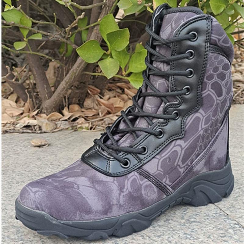 2025 Camouflage Men Boots Work Sneakers Men Boots Autumn Winter Special Sport Ankle Boot for Men Male Zapatos Hombre Sneakers