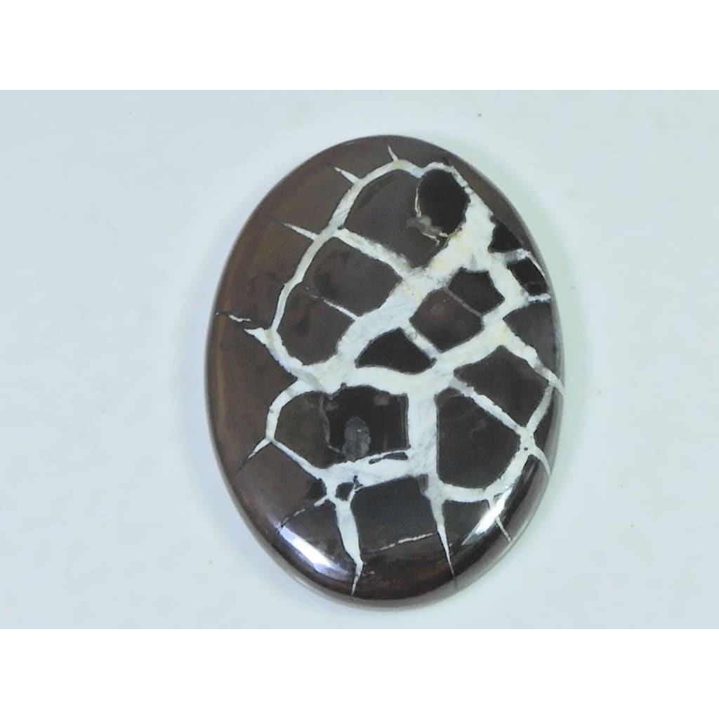 82Cts.Natural Septarian Gronates Oval Cabochon Loose Gemstone 31X45X05 MM D-557