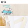 Tote Bag Shoulder Tote A4 2way Large Capacity Large Shoulder Canvas Simple 0157 [Snoopy] Women's Off-White (SPZ-3084)