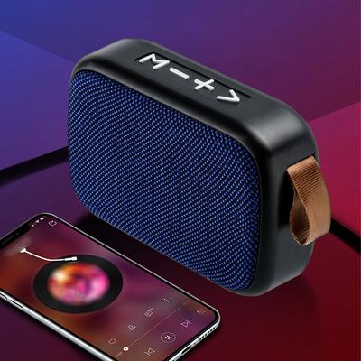 1PCS Wireless Bluetooth Outdoor Speakers, Portable Mini Subwoofer, Plug-in, Small Speakers, Mini Audio for Home Desktop