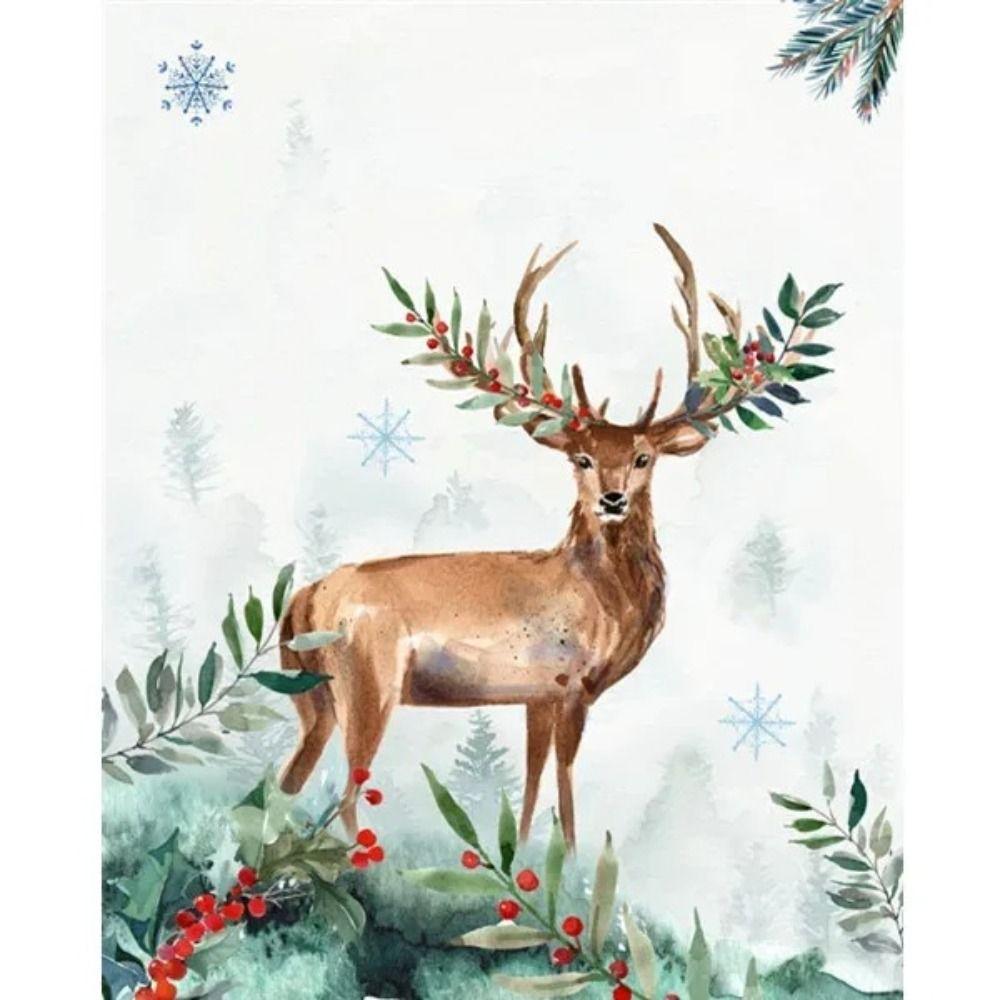 Vintage Christmas Metal Wall Decoration, Holiday Sticker Sign