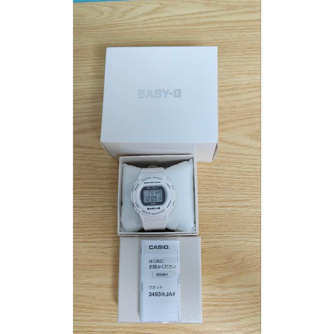 Used CASIO BABY-G BGD-5700U-7BJF White