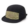 Retro Japanese-Style Short-Brim Five-Panel Color-Block Baseball Cap Soft-Brim All-Season Quick-Dry Outdoor Cap