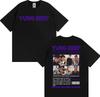 Rapper Yung Beef Album Tour Cover Merch Tshirts for Unisex Fashion Gothic Hip Hop T Shirt 100 Cotton Oversized Tshirt Streetwear