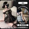 Sexy pure desire erotic underwear love confession perspective tube top net naked hip seduction skirt free women's suit