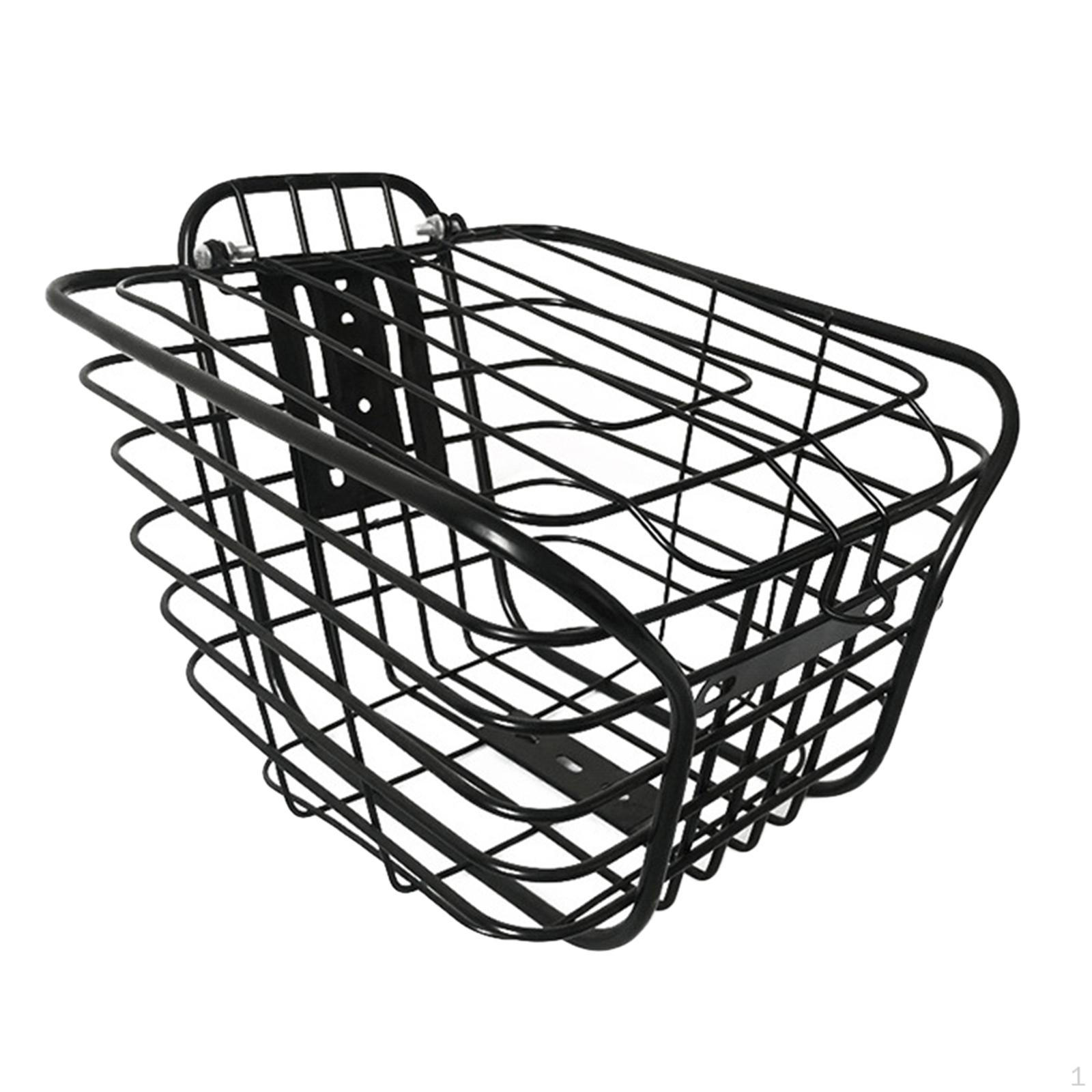 

Iron Bicycle Storage Basket for Electric Bike ,to Hold Water Bottle, Toys, Snacks