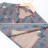 Datang Furen Mid-Aged Women's Floral Seven-Quarter Sleeve Cardigan