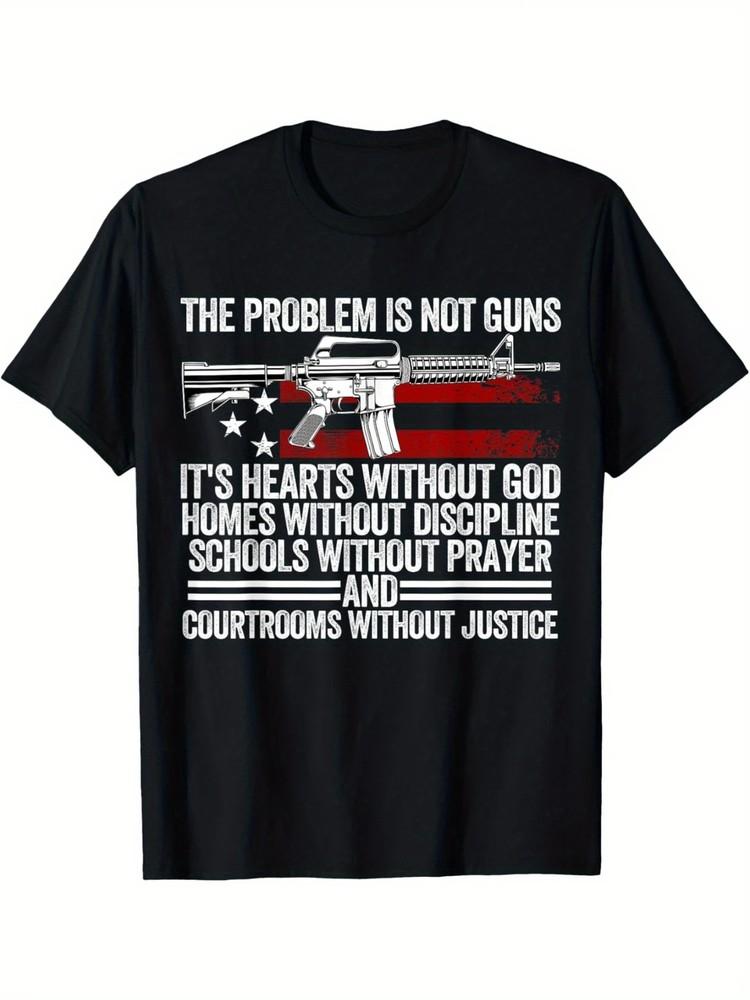 

Funny The Problem Is Not Guns It s Hearts Without God Pure Comfort L