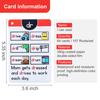 107 Groups/set Roots English Phonics Flash Cards Kids Montessori Learning Educational Toys For Children Teaching Aids Baby Card