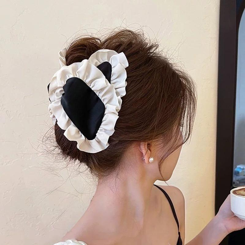 2024 Audrey Hepburn Elegant Luxury Hairpin: Versatile Shark Clip Headdress