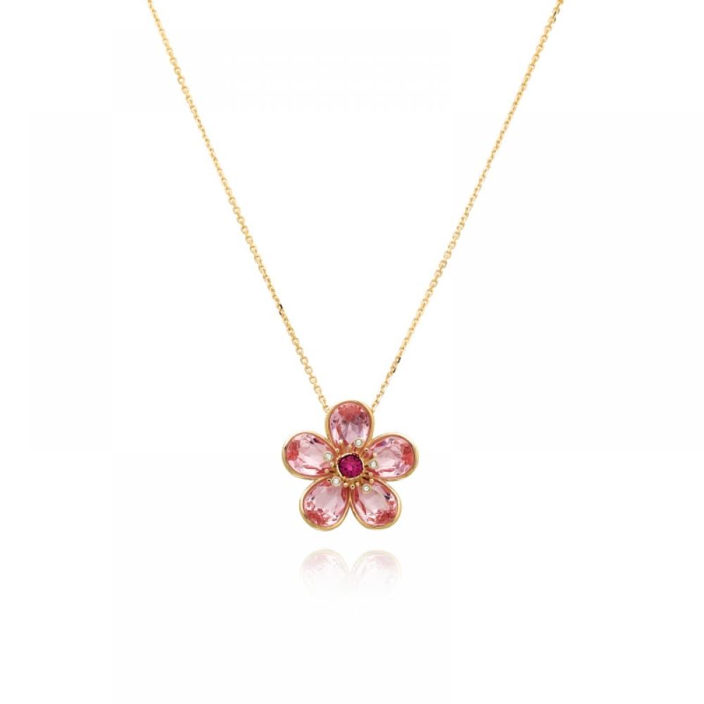 Swarovski 5657875 Idyllia Flower Necklace