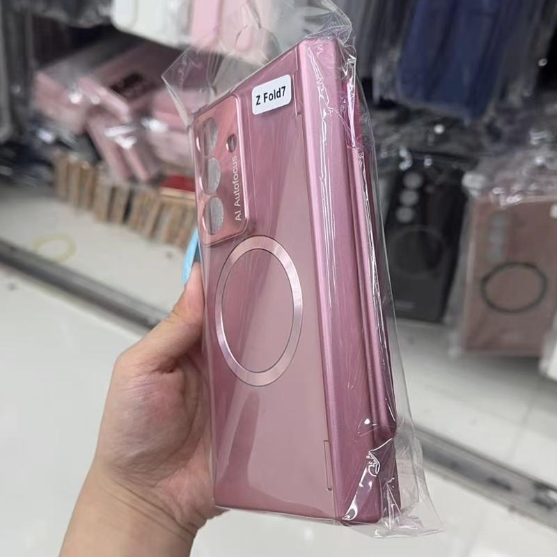 Full Cover Hinge Protection for Magsafe Case for Samsung Galaxy Z Fold 8 Ultra Wide 7 6 5 Hard Phone Shell with Screen Protector