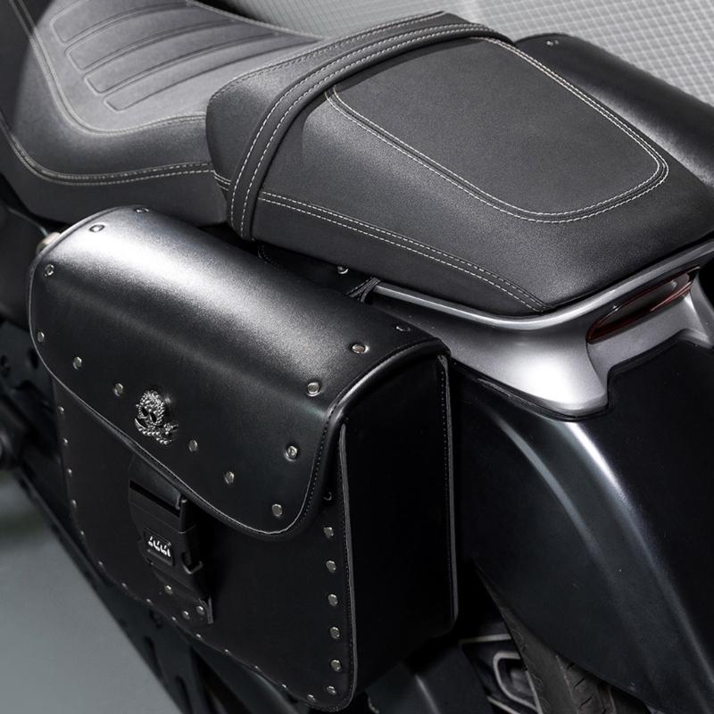 Universal Motorcycle Side Case Saddlebags Waterproof Removable Design With Anti Theft Lock And High Capacity Storage 2x