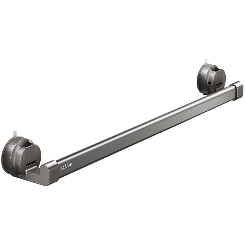 Cobbe Space Aluminum No-Drill Bathroom Towel Bar