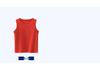 27kids Korean Style 2024 Summer Plain Vest T-shirt for Kids - No Pattern