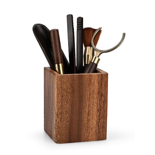 

Pedoleco Chinese Tea Ceremony Set, Six Gentlemen s Tea Utensils, 6-Piece Set, Includes Tea Spoon, Tea Needle, Tea Cutter, Cup Fork, and Tea Brush. Mad